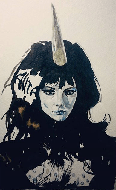 Anita Pallenberg (The Black Squeen in Barbarella)