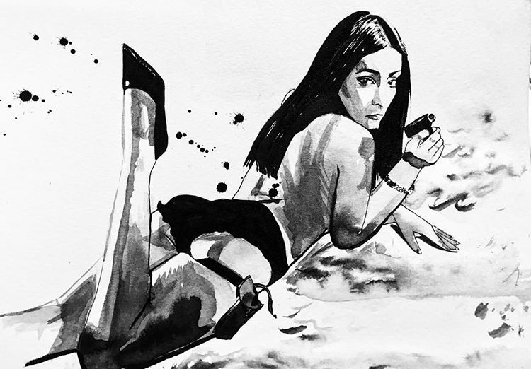 Annu Mari in Seijun Suzuki's Branded To KIll